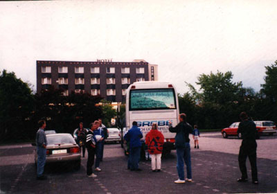 Abfahrbereit auf der Hauer